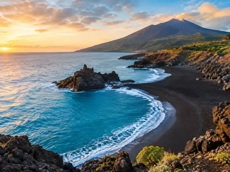 Le 12 migliori spiagge vulcaniche europee