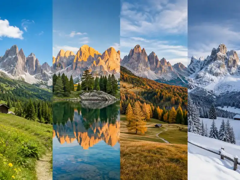 Quando visitare le Dolomiti: stagione per stagione